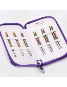 KnitPro Deluxe Symfonie Wood korte rondbreinaalden set 2