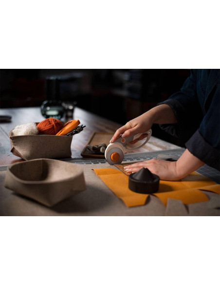 Fiskars 2-in-1 roterende snijder met messen van 45 mm en 60 mm