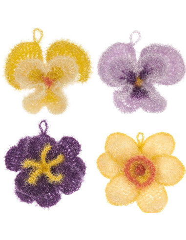 Haakpakket - Lente bloemen spons
