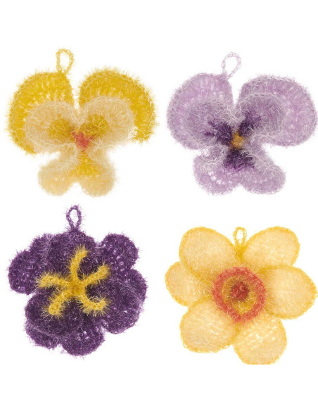 Haakpakket - Lente bloemen spons