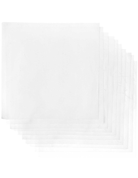 Set van 10 speciale borduurstofcoupons - Wit