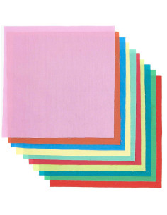 Set van 10 speciale borduurstofcoupons - Bright