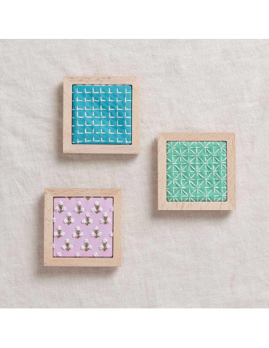 Set van 10 speciale borduurstofcoupons - Bright