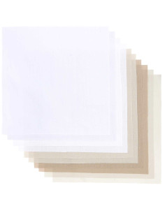 Set van 10 speciale borduurstofcoupons - Pebble