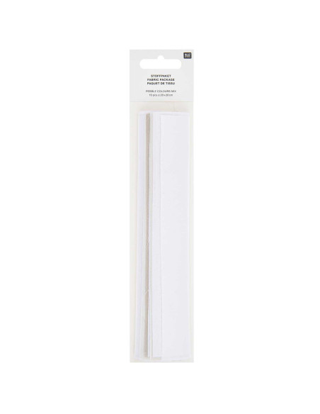 Set van 10 speciale borduurstofcoupons - Pebble