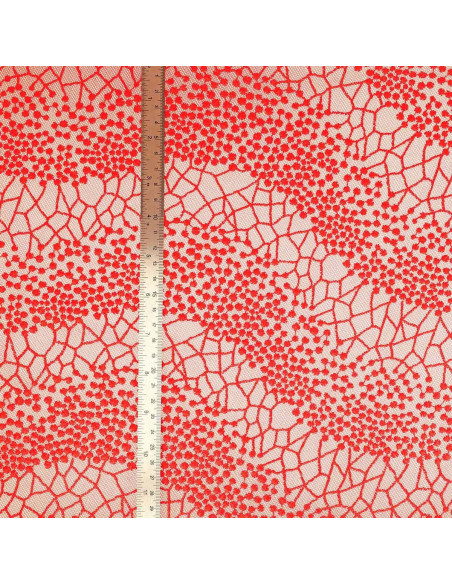 Mila kantstof - Rood