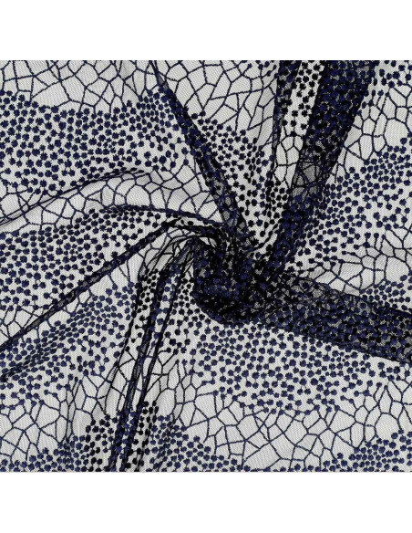 Mila kantstof - Marineblauw