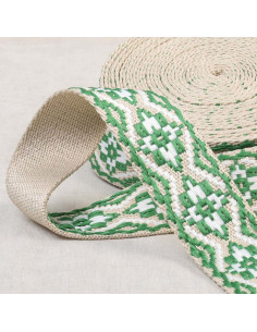 Etnische riem - Felgroen