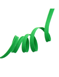 Paspelband volledig textiel 10 mm - Felgroen