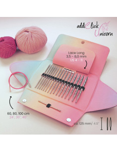 Addi Click Unicorn - Rondbreinaalden kit