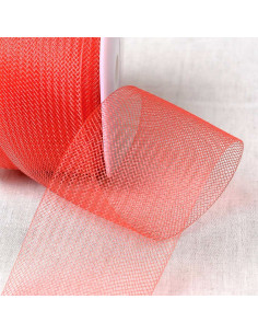 Crinoline vlecht paardenhaar - Rood