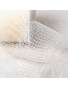 Crinoline vlecht paardenhaar - Ecru