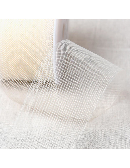 Crinoline vlecht paardenhaar - Ecru