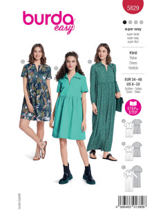Jurkpatroon - Burda 5829