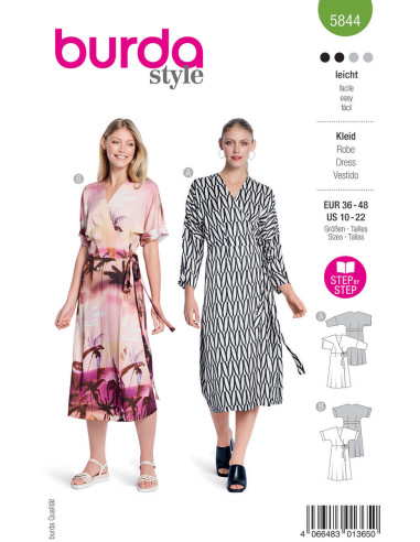 Jurkpatroon - Burda 5844