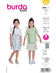 Jurk en top patroon - Burda 9226