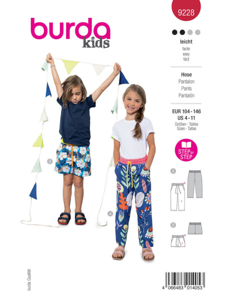 Broekpatroon - Burda 9228