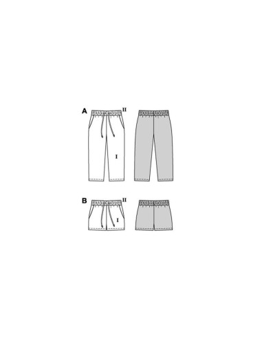 Broekpatroon - Burda 9228