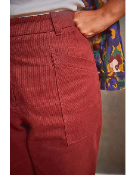 Patroon voor broek en short Berlin - Ikatee