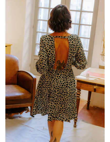 Primrose-jurk patroon - Maison Fauve