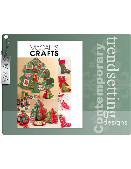 Kerstdecoratiepatroon