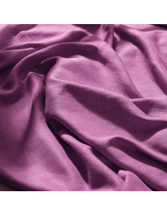 Katoen viscose stof Flake Bubble Gum - Atelier Brunette 2