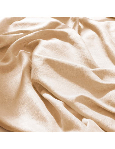 Katoen viscose stof Flake Off White - Atelier Brunette