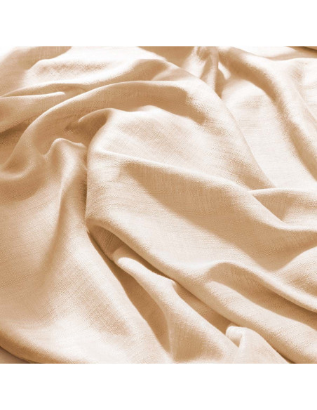 Katoen viscose stof Flake Off White - Atelier Brunette