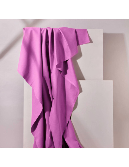Bubble Gum katoenen gabardine stof - Atelier Brunette