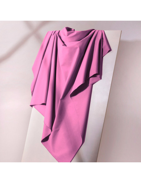 Lichte Bubble Gum katoenen gabardine stof - Atelier Brunette