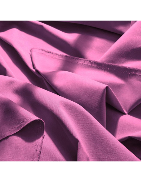 Lichte Bubble Gum katoenen gabardine stof - Atelier Brunette