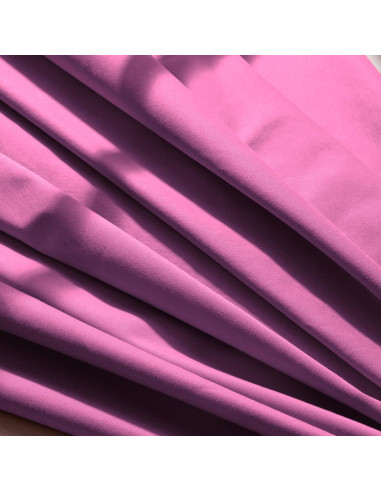 Lichte Bubble Gum katoenen gabardine stof - Atelier Brunette