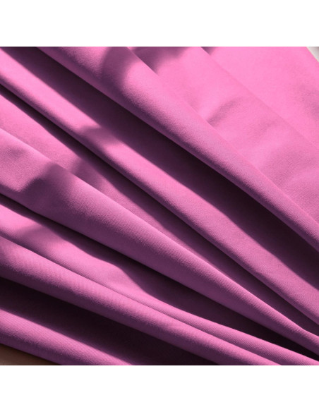 Lichte Bubble Gum katoenen gabardine stof - Atelier Brunette