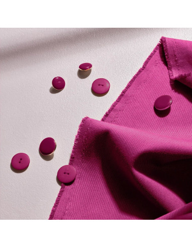 Lichte katoenen gabardine stof Dahlia - Atelier Brunette
