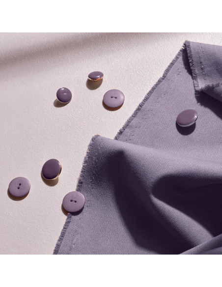 Lichte katoenen gabardine stof Divine Parma - Atelier Brunette