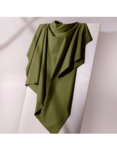 Lichte katoenen gabardine stof Ivy Green - Atelier Brunette