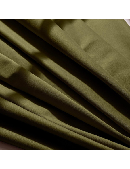 Lichte katoenen gabardine stof Ivy Green - Atelier Brunette