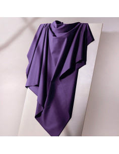 Licht katoenen gabardine stof Majestic Purple - Atelier Brunette