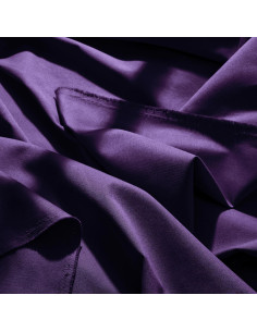 Licht katoenen gabardine stof Majestic Purple - Atelier Brunette 2