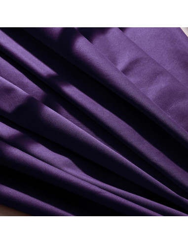 Licht katoenen gabardine stof Majestic Purple - Atelier Brunette