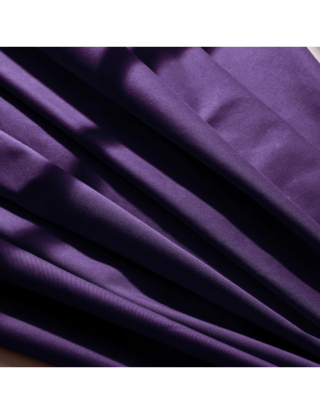Licht katoenen gabardine stof Majestic Purple - Atelier Brunette