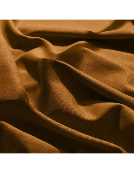 Lichte oker katoenen gabardine stof - Atelier Brunette