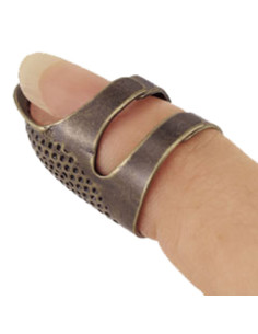 Metalen vingerhoed