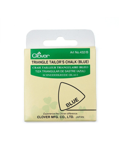Clover kleermakerskrijt - Blauw