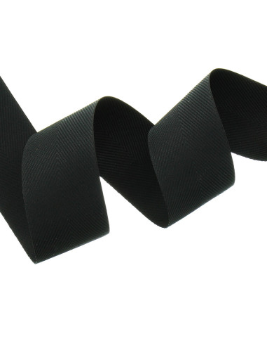 Waterafstotende chevronband - Zwart