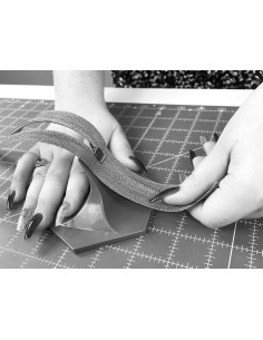 Rijg schuivers voor ritssluiting Zipper Jig The Gypsy Quilter 2