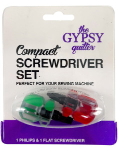 Set van 2 schroevendraaiers voor naaimachines The Gypsy Quilter