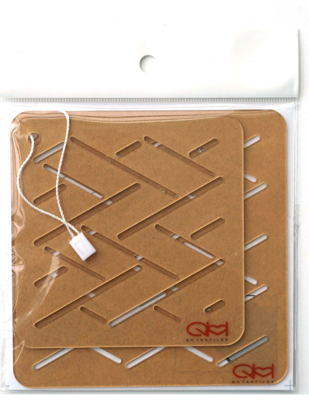 Set van 2 sjablonen voor sashiko stencil - Higaki
