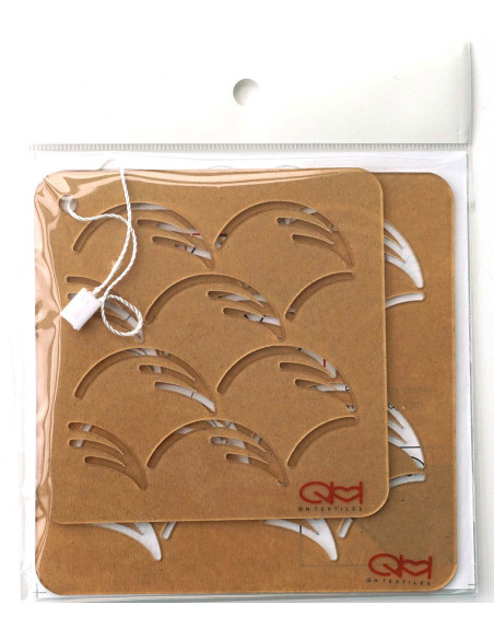 Set van 2 sjablonen voor sashiko stencil - Nowaki