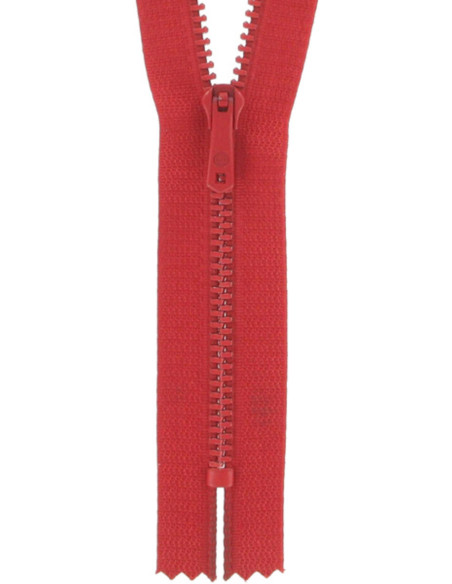 Ritsluiting broek - Bloedrood